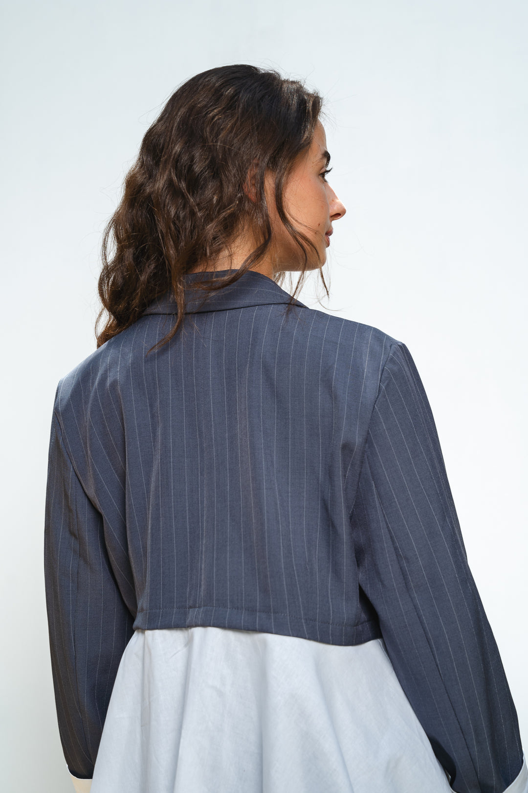 The Dual Fabric Blazer