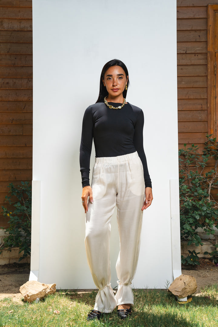 The Tie Hem Pants