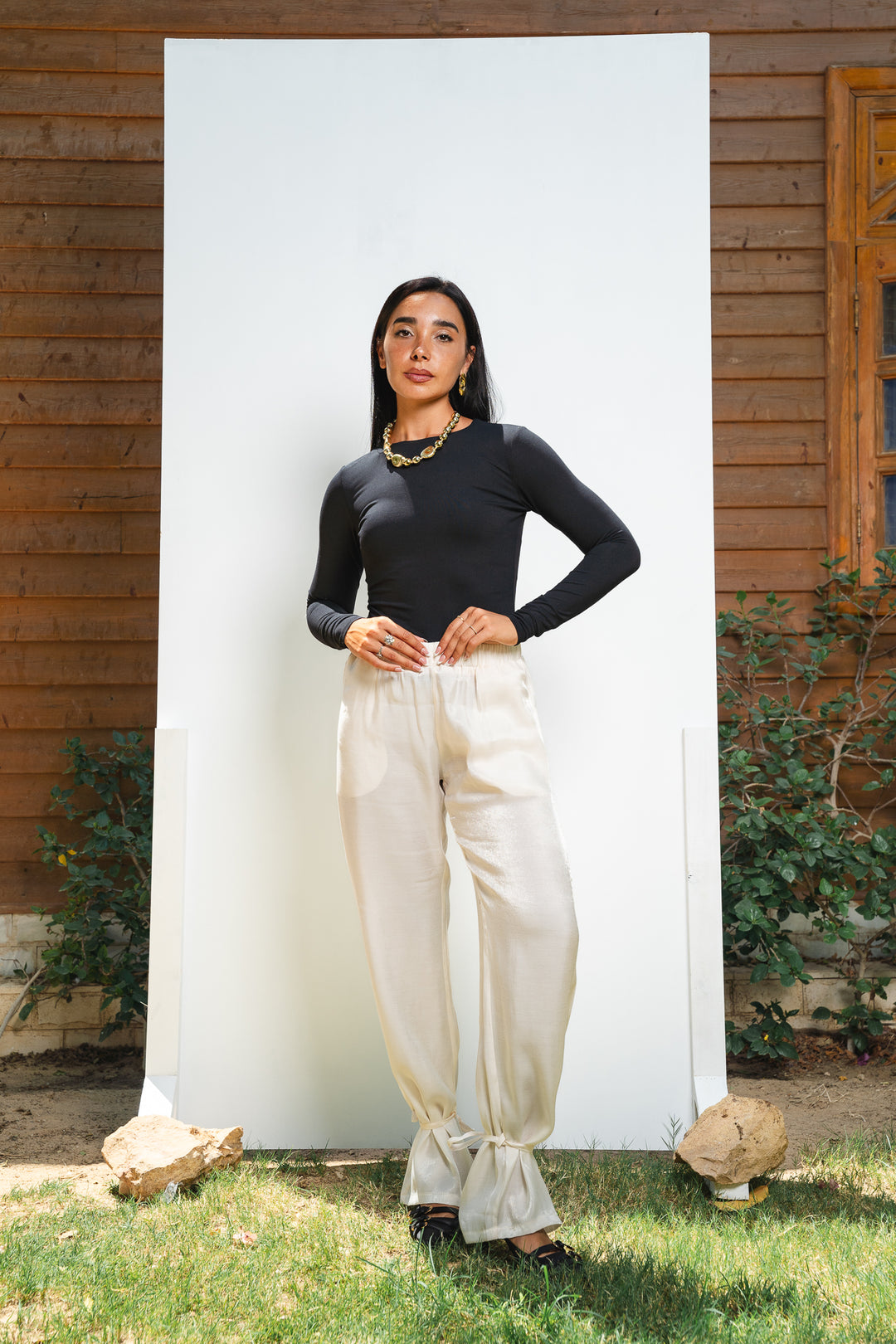 The Tie Hem Pants