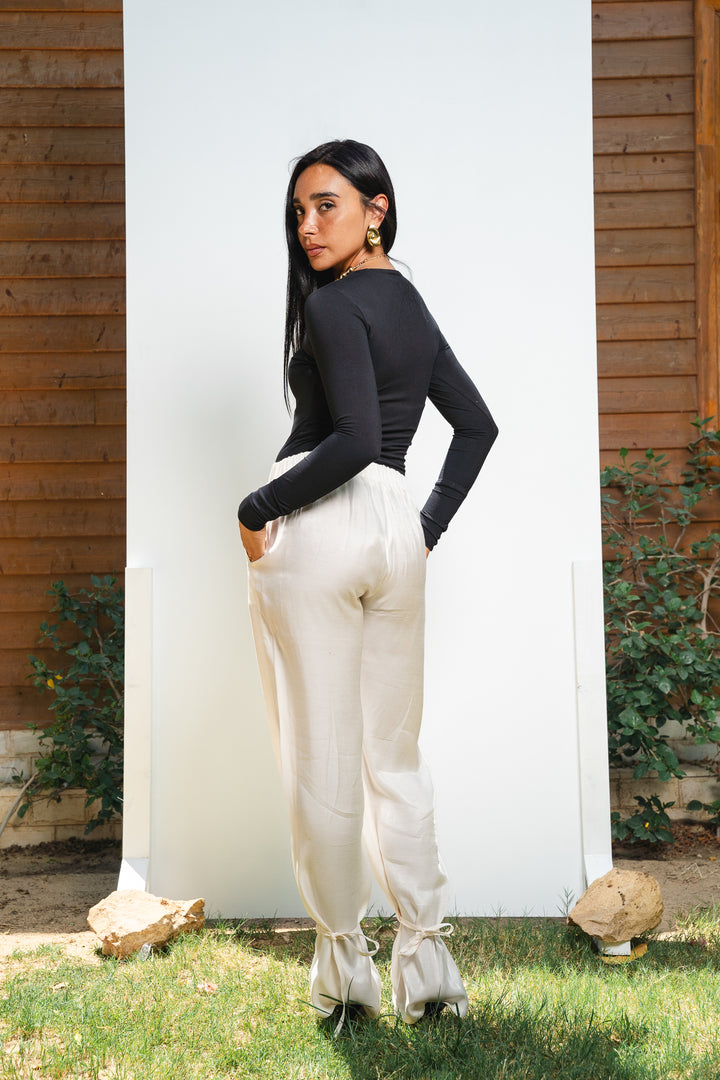 The Tie Hem Pants