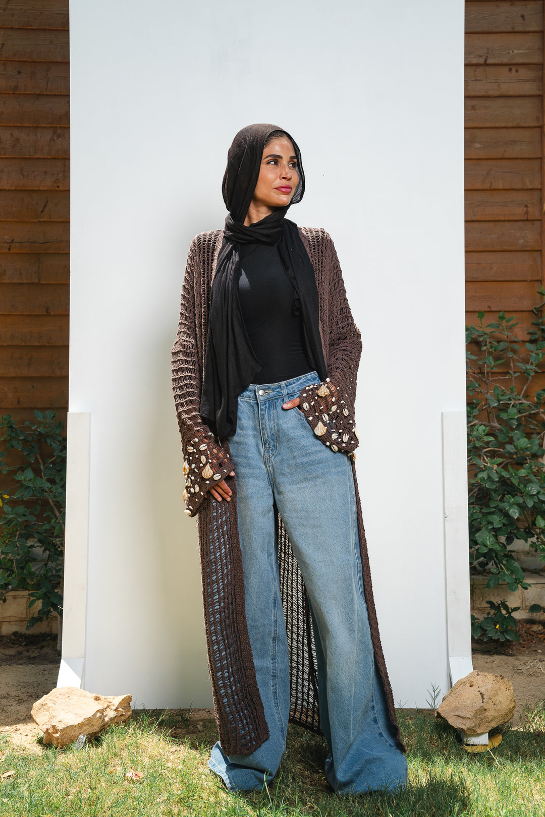 The Shell Trim Kimono