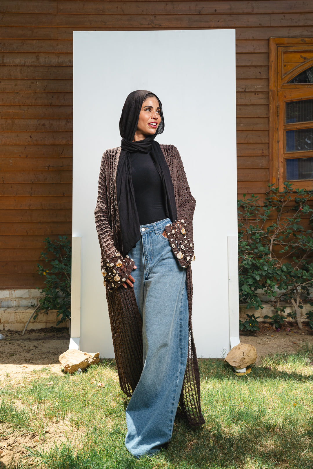 The Shell Trim Kimono