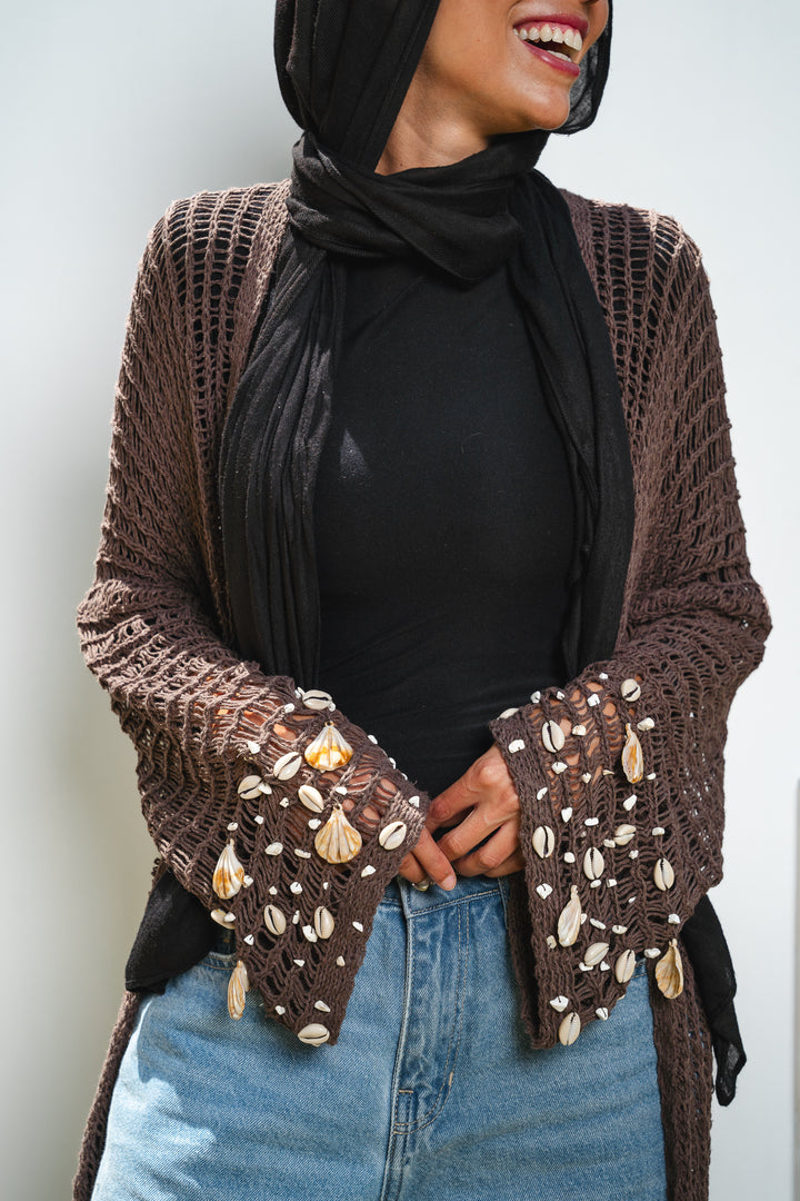 The Shell Trim Kimono