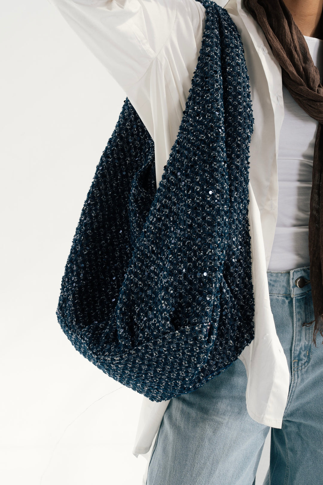 Textured Sequin Bag