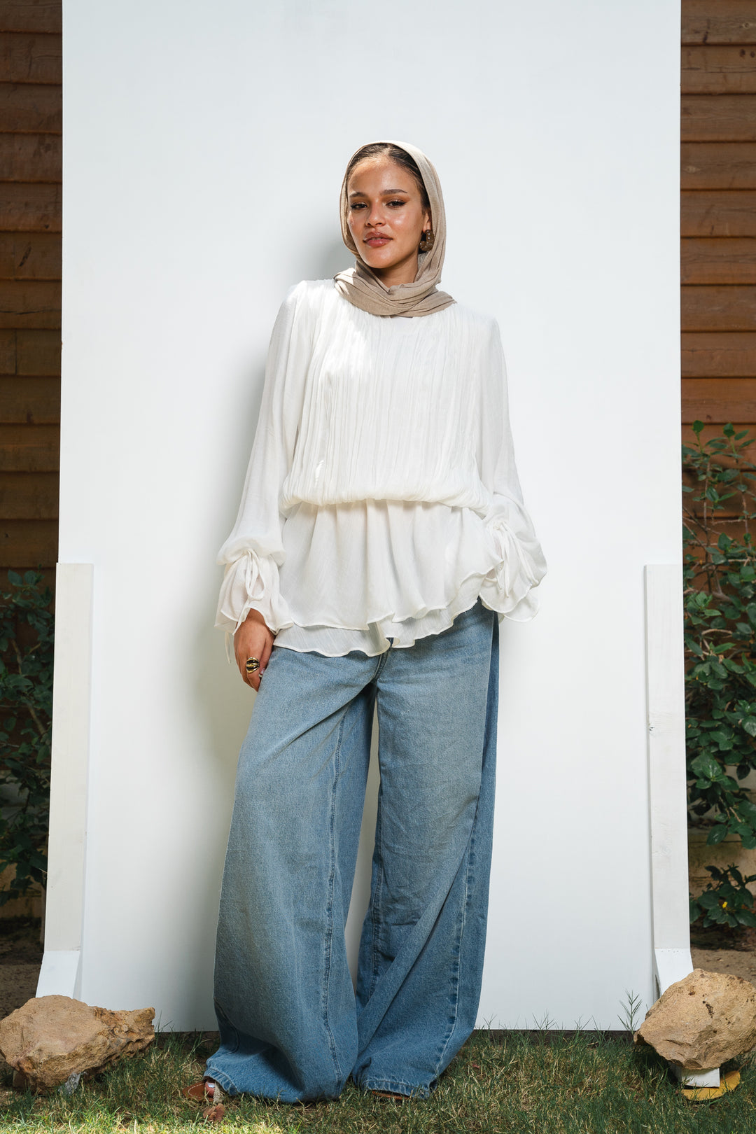The Flow & Flare Blouse