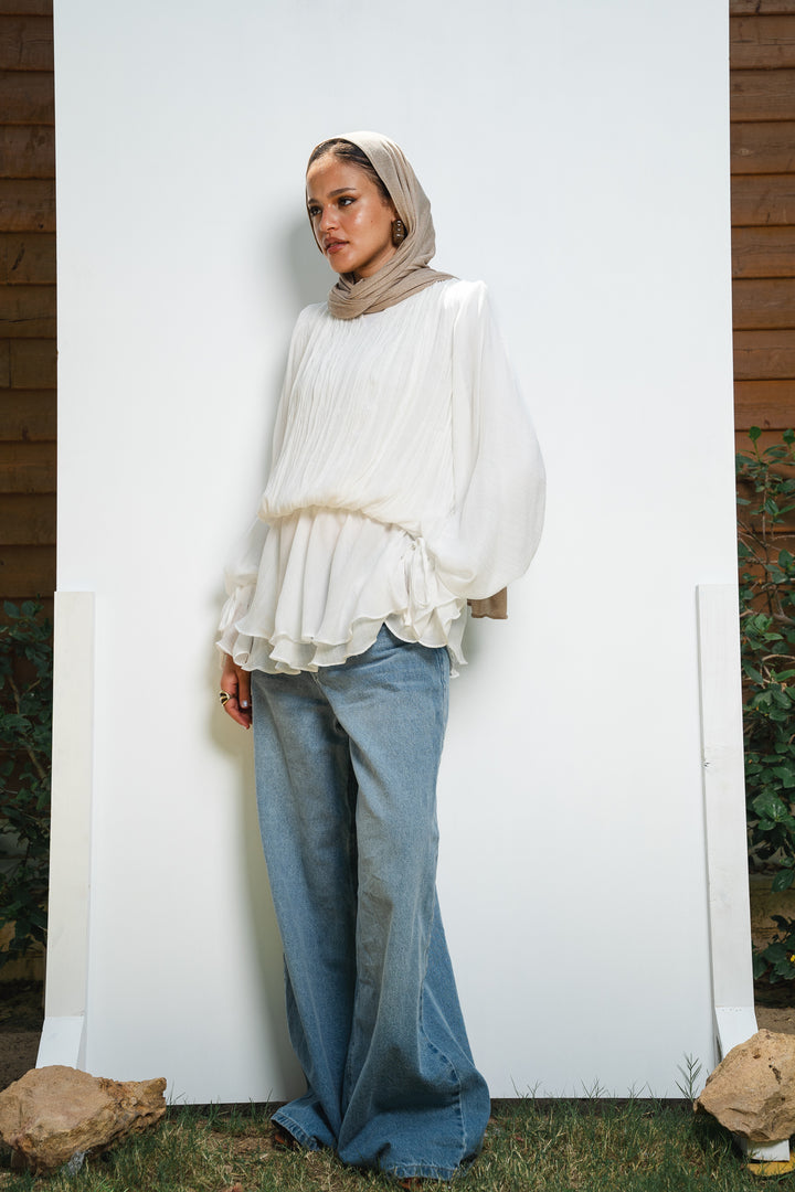 The Flow & Flare Blouse