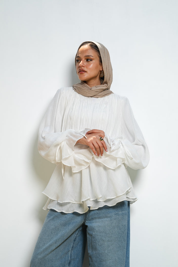 The Flow & Flare Blouse