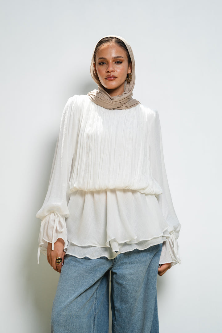 The Flow & Flare Blouse