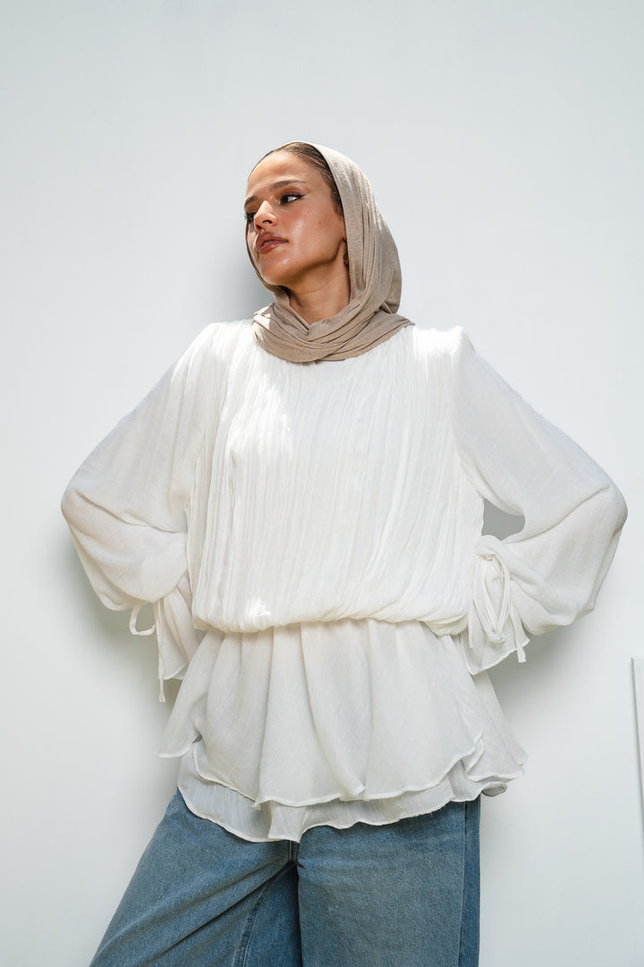 The Flow & Flare Blouse