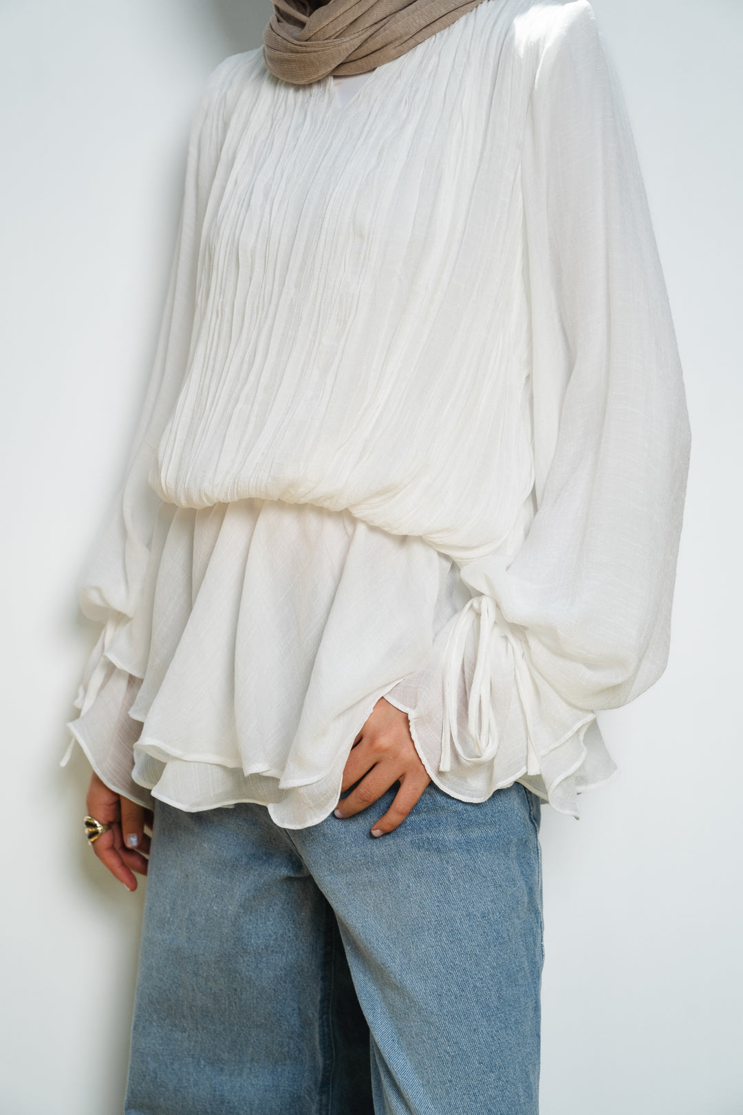 The Flow & Flare Blouse