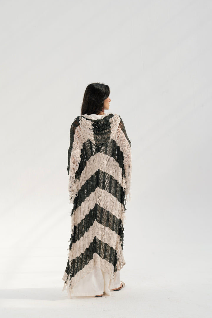 Serenity Handwoven Fringe Cardigan