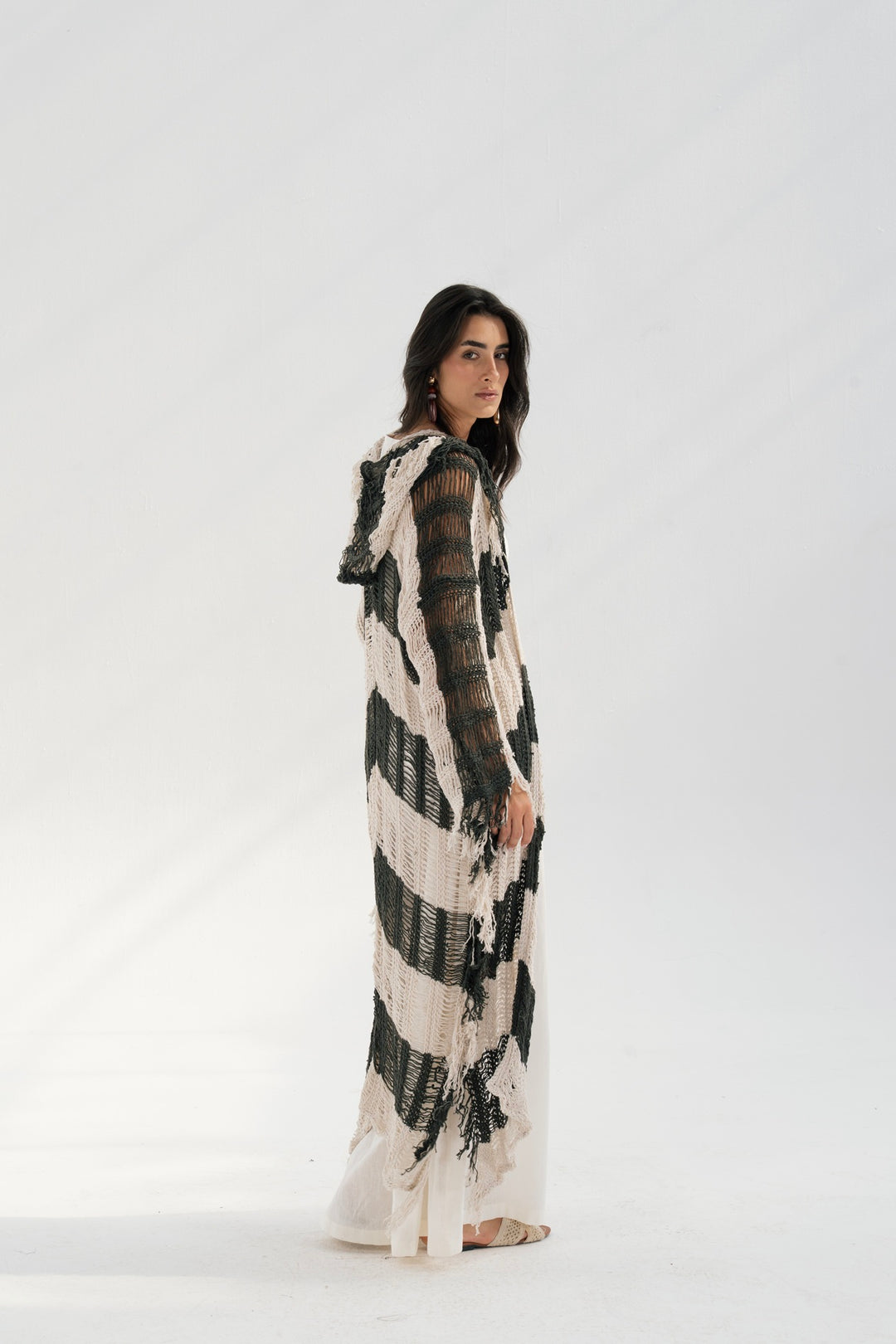 Serenity Handwoven Fringe Cardigan
