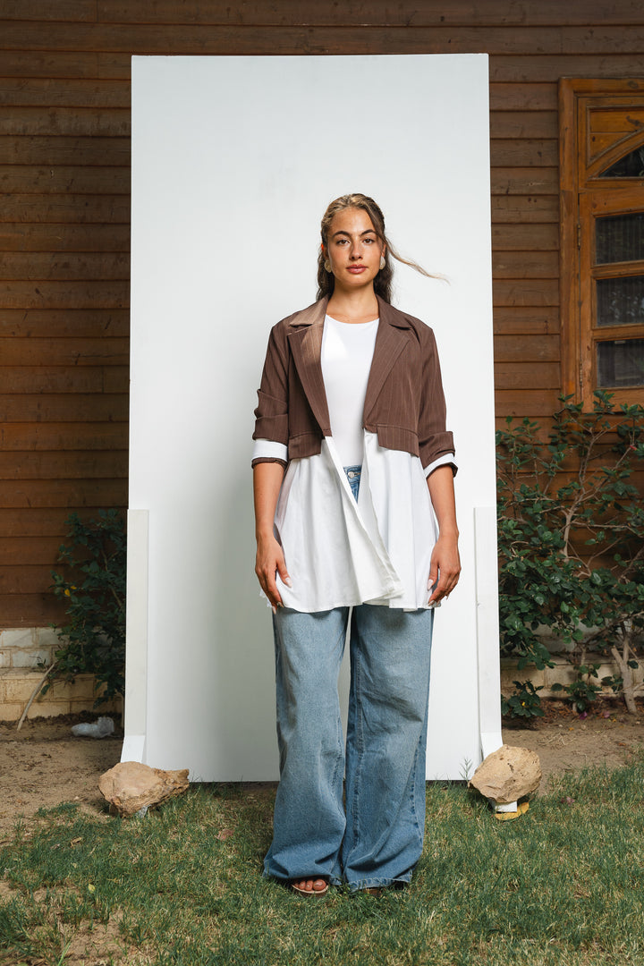 The Dual Fabric Blazer