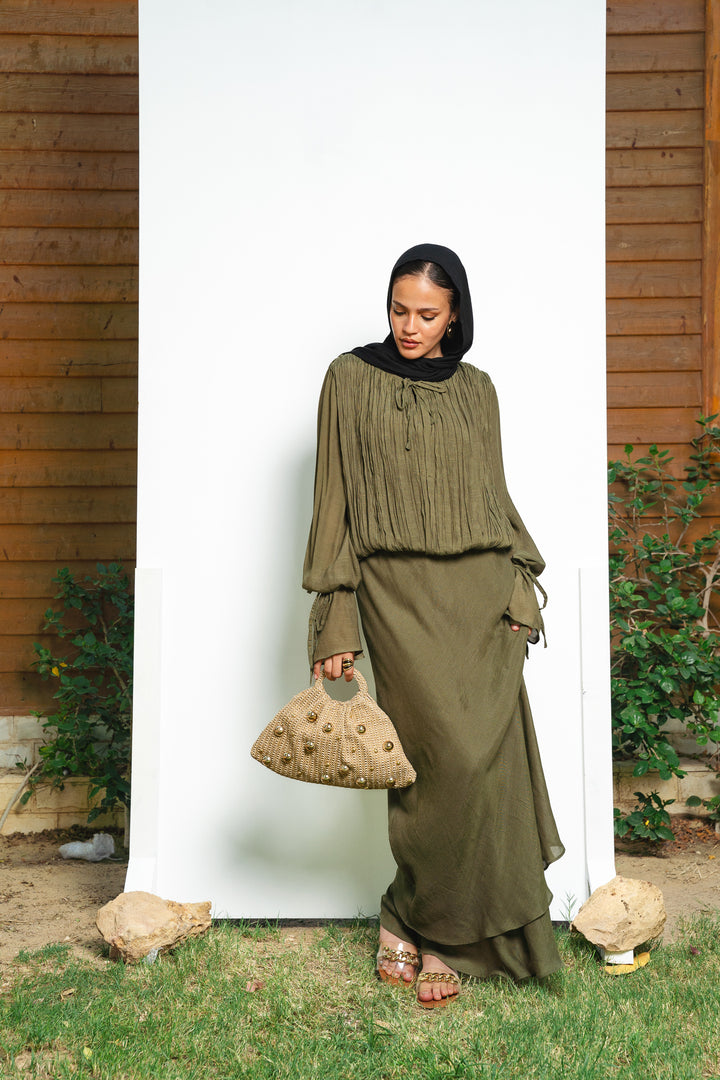 The Gather Maxi dress