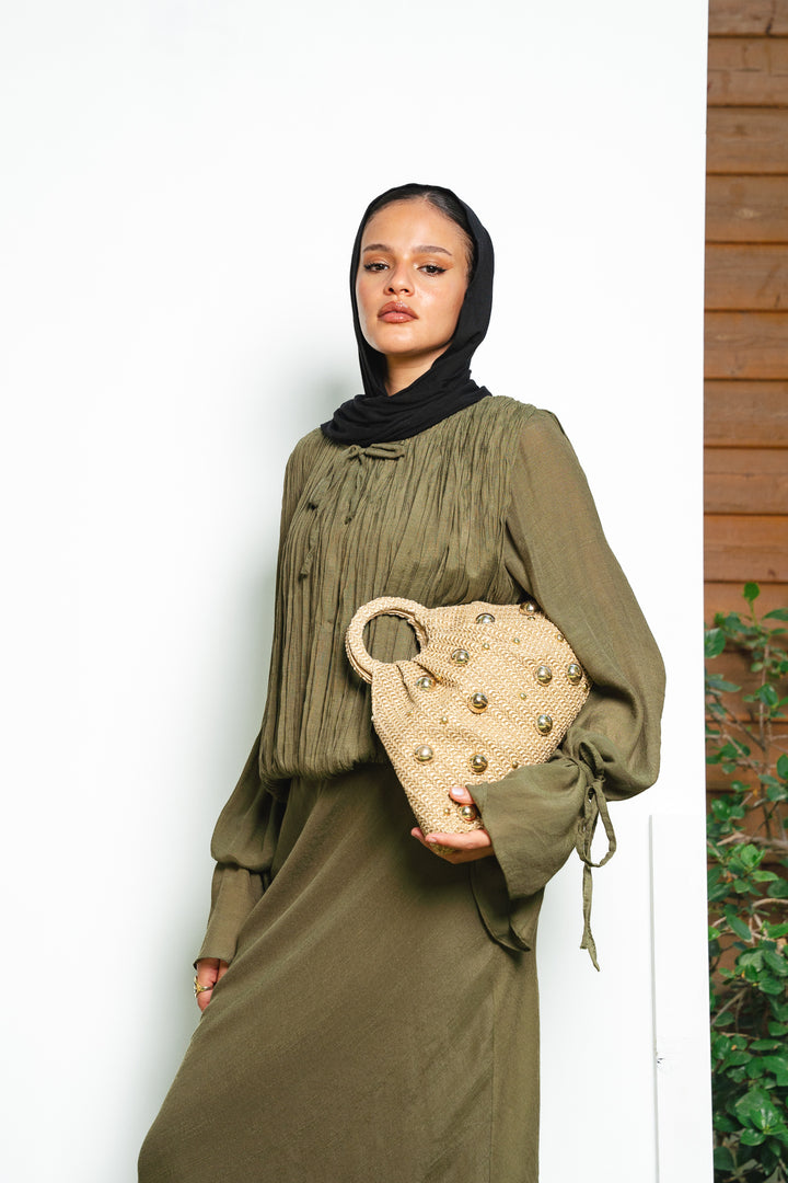 The Gather Maxi dress