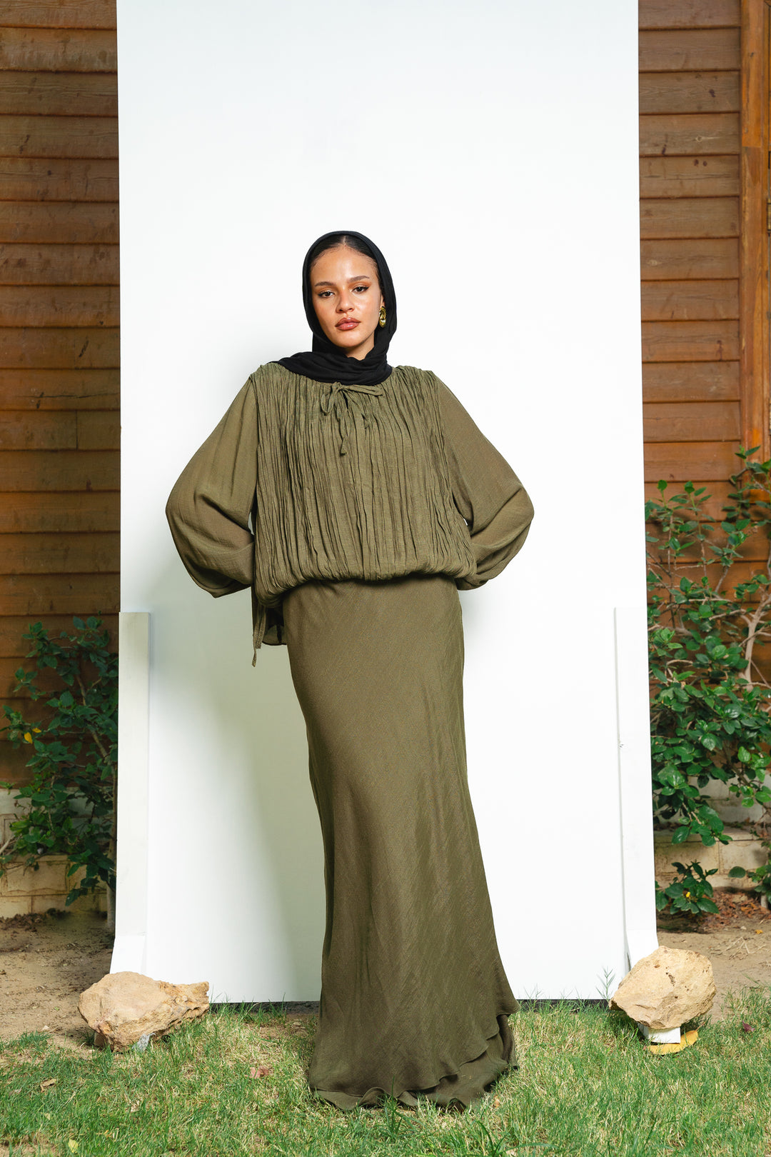The Gather Maxi dress