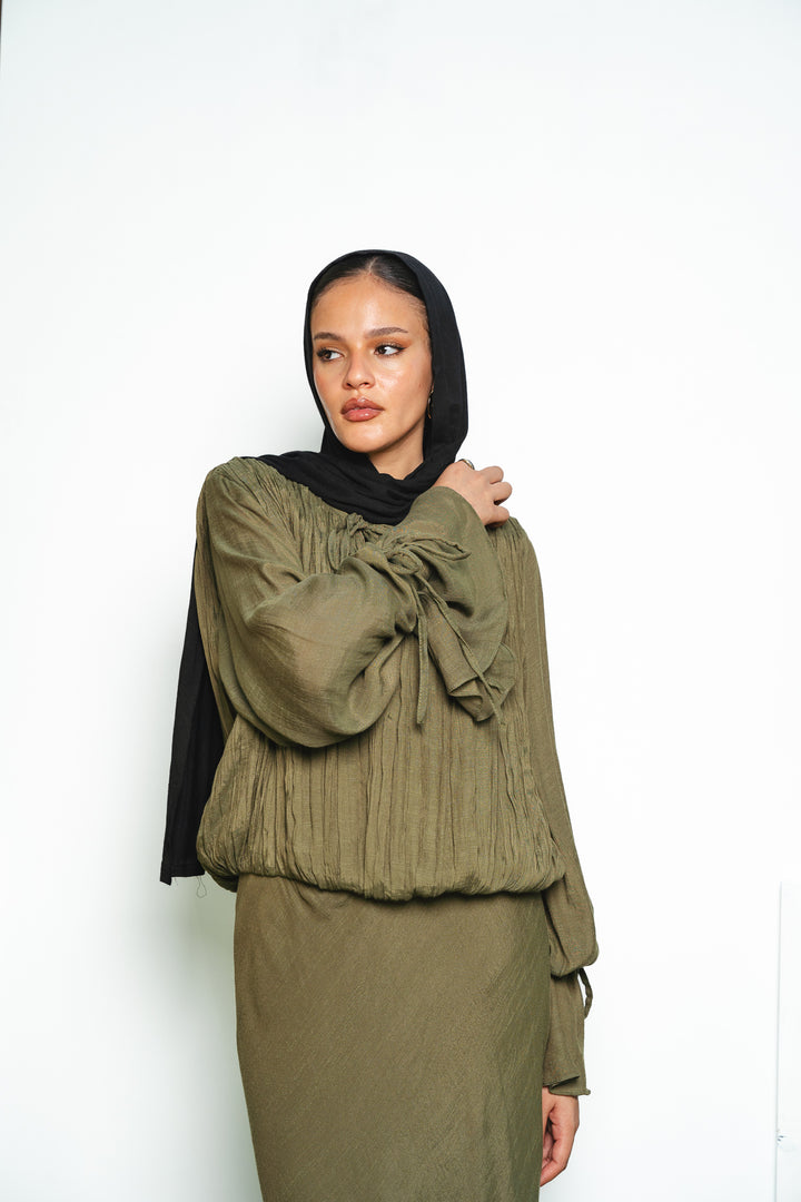 The Gather Maxi dress