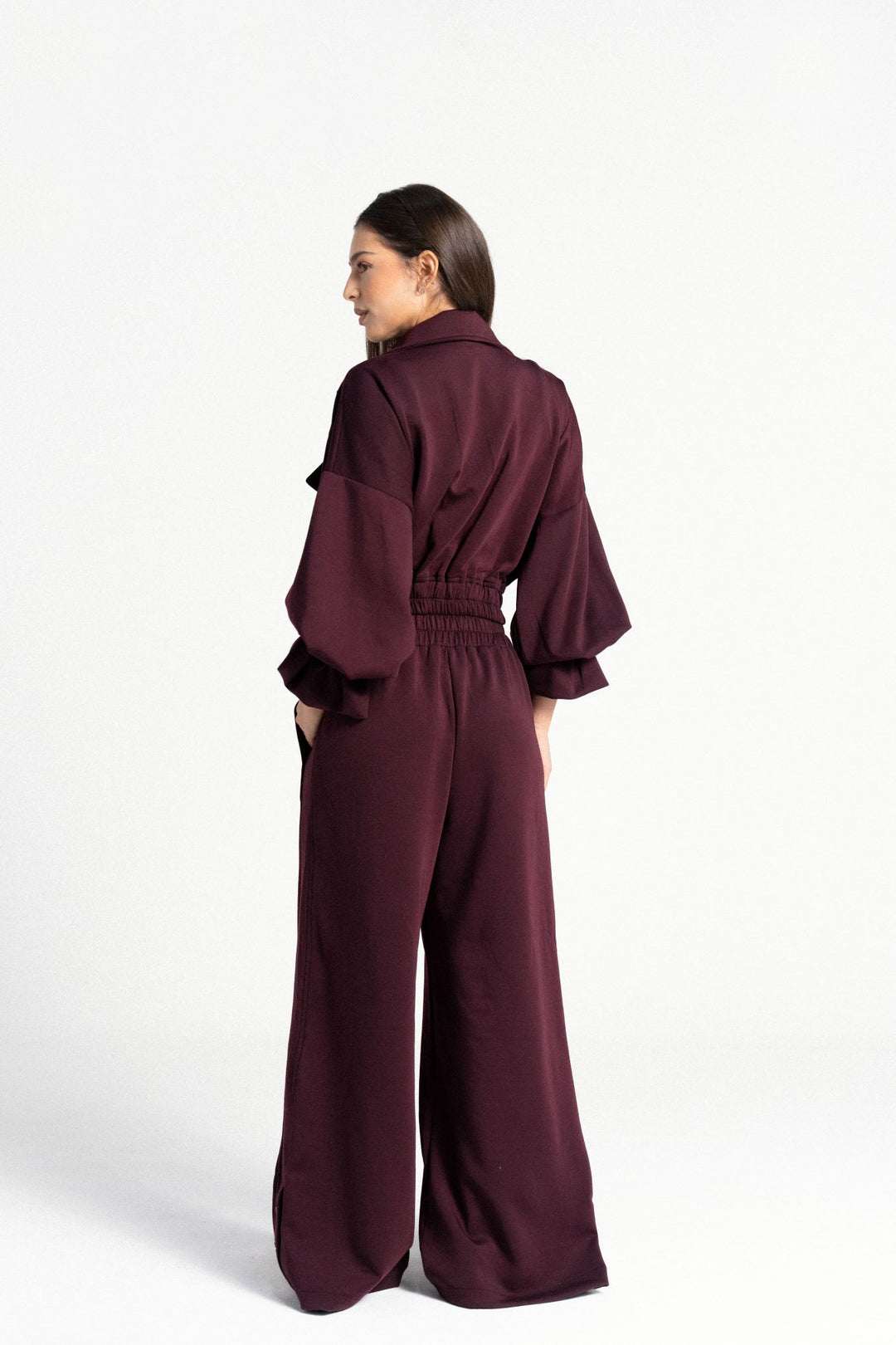 Comfy Pants - Burgundy
