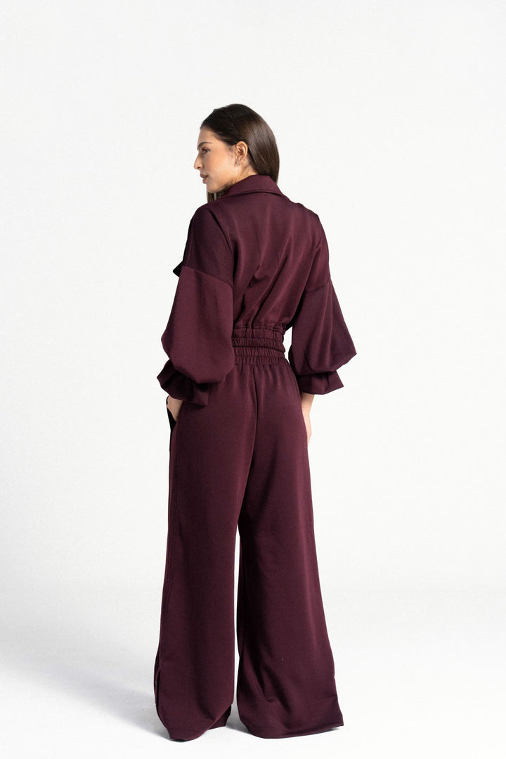 Comfy Pants - Burgundy
