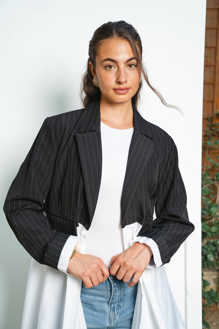 The Dual Fabric Blazer