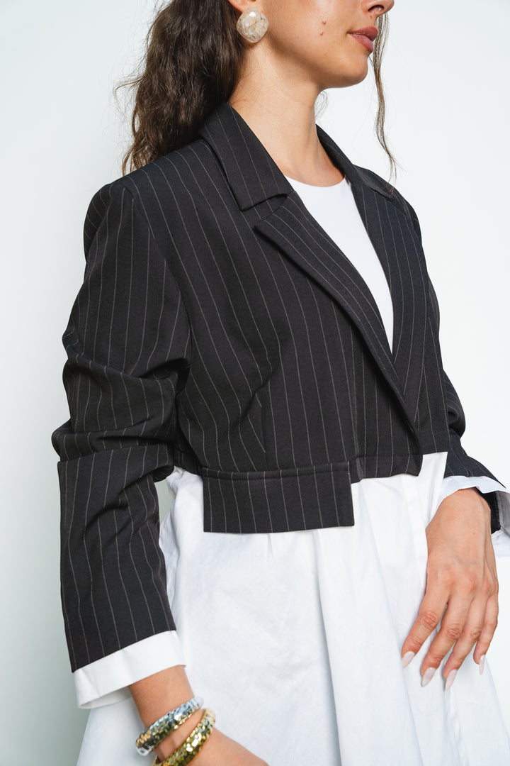 The Dual Fabric Blazer