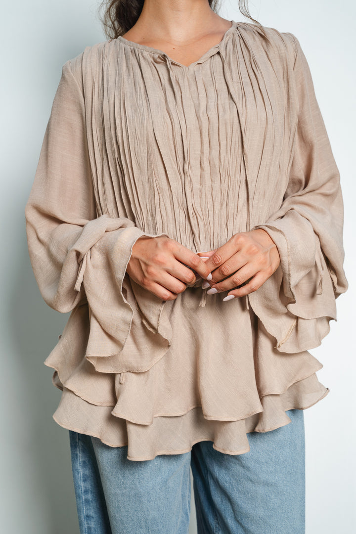 The Flow & Flare Blouse