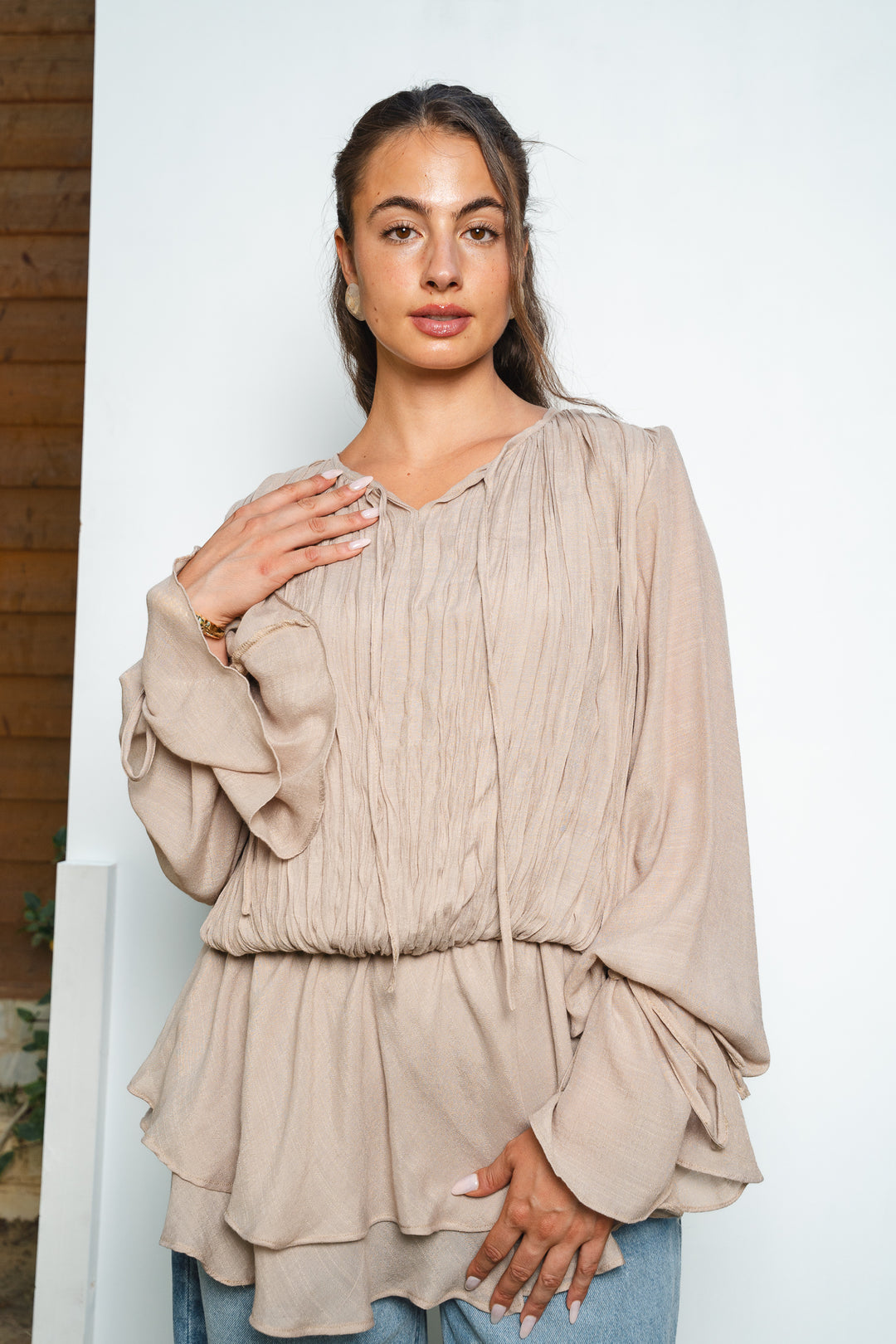 The Flow & Flare Blouse