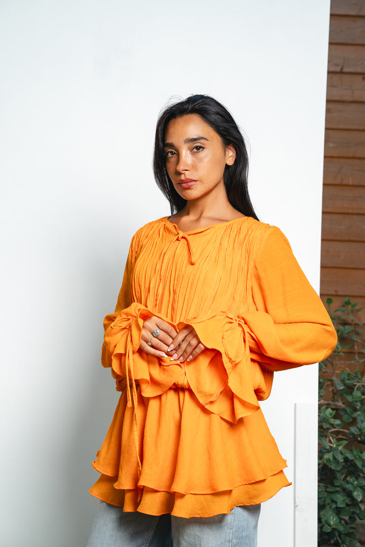 The Flow & Flare Blouse