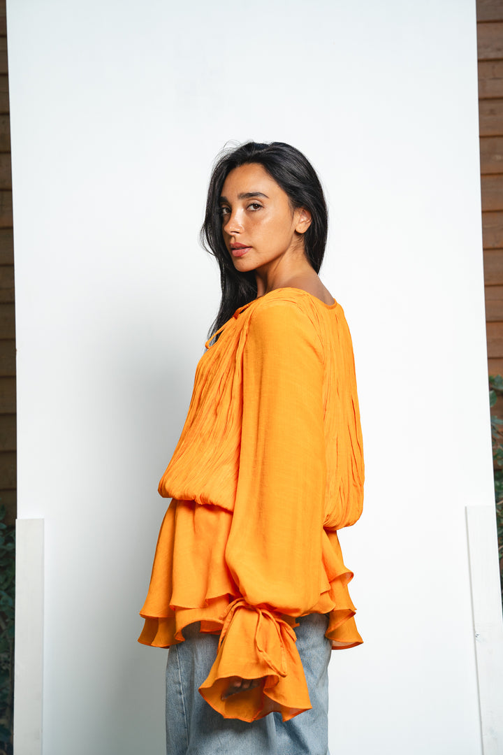 The Flow & Flare Blouse