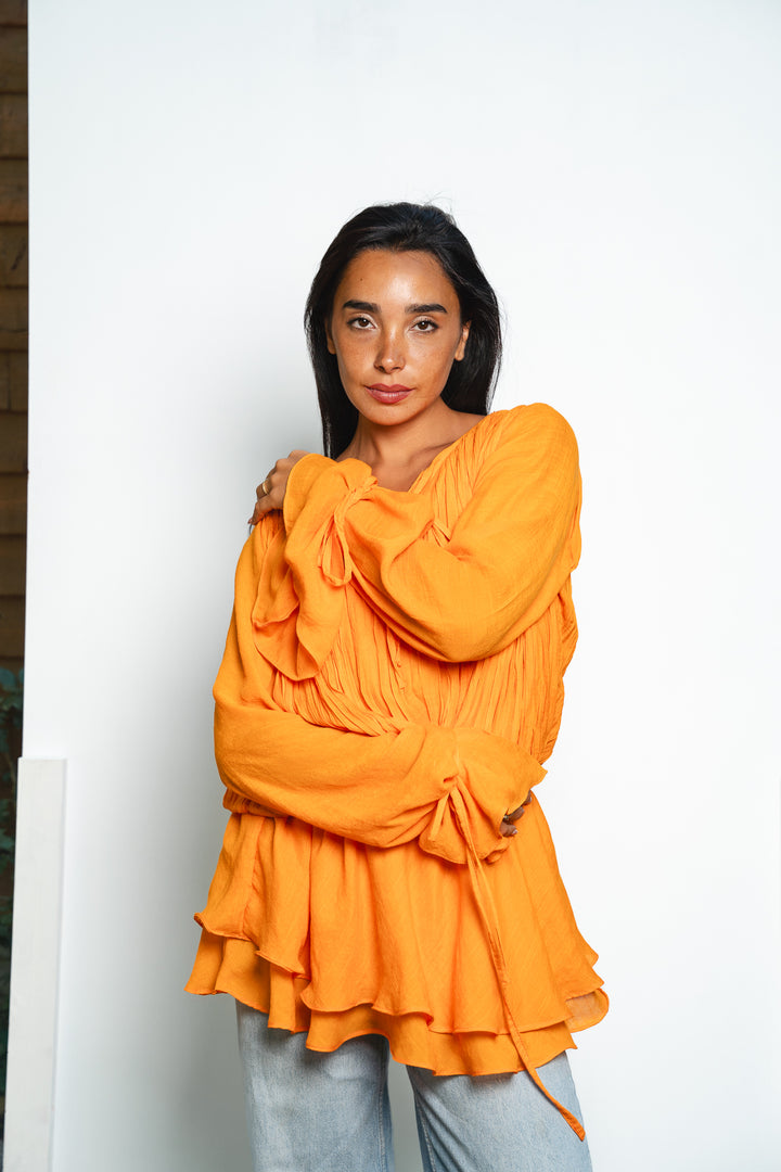 The Flow & Flare Blouse