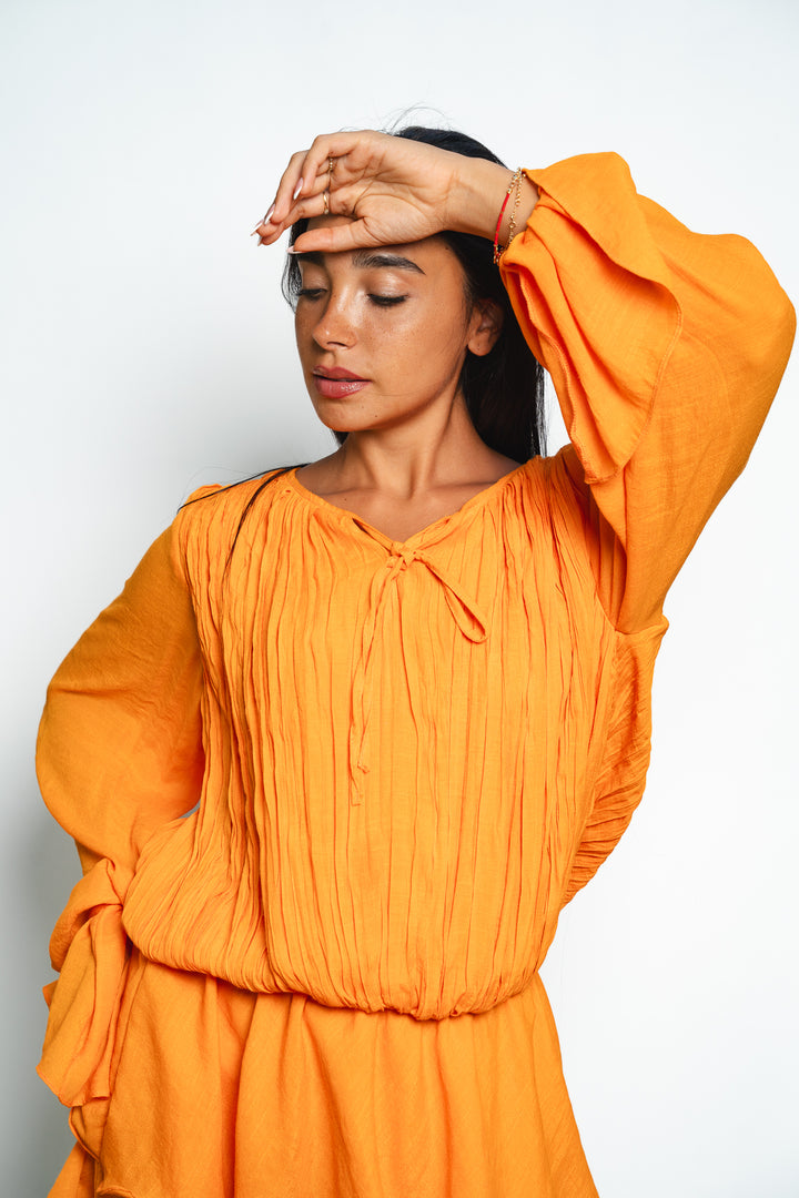 The Flow & Flare Blouse