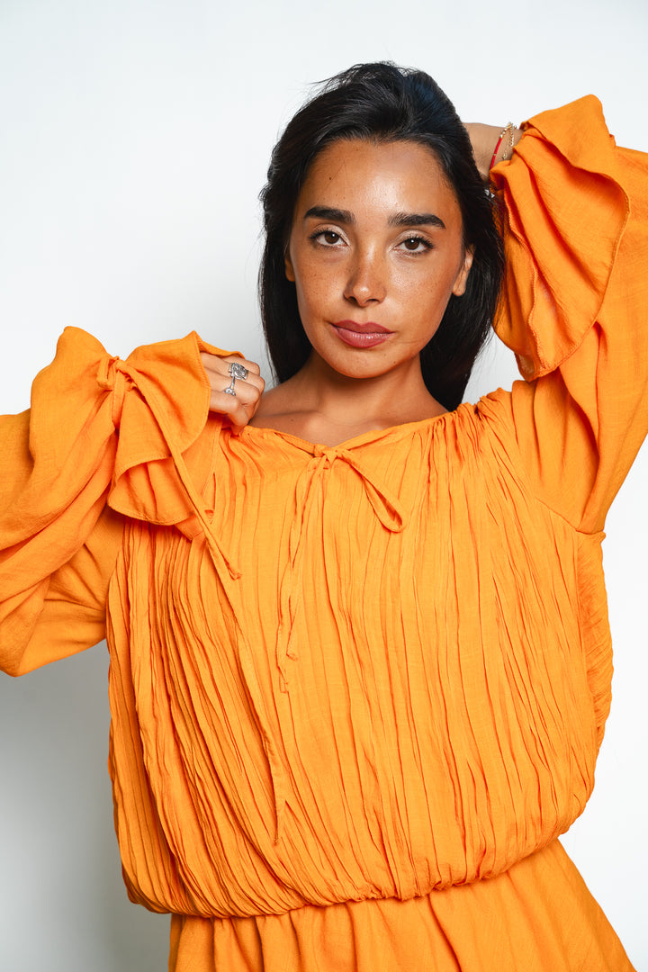 The Flow & Flare Blouse