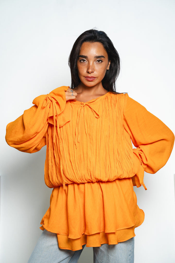 The Flow & Flare Blouse
