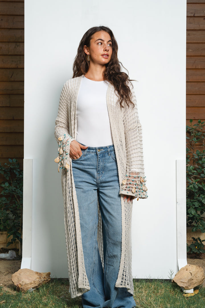 The Shell Trim Kimono