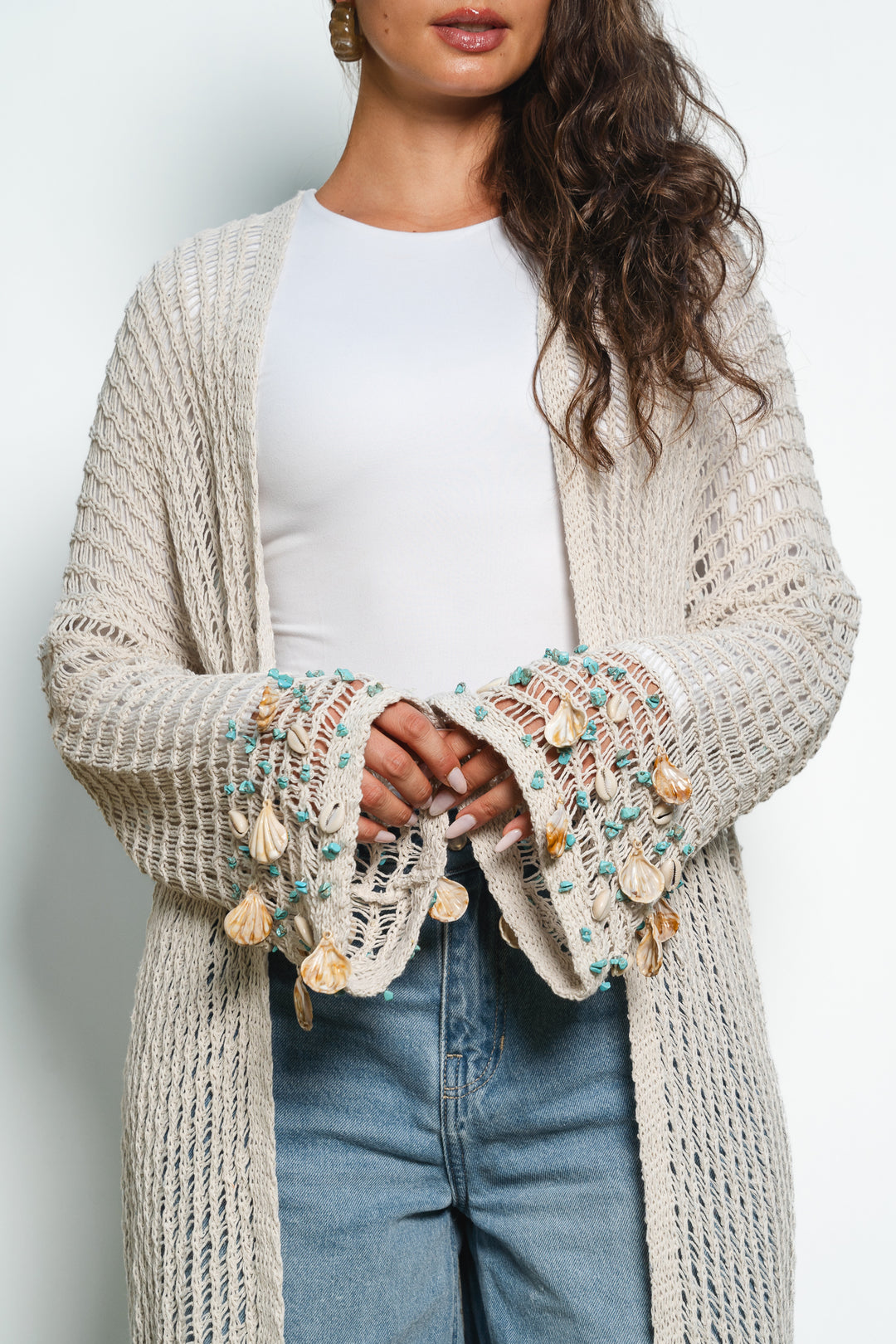 The Shell Trim Kimono