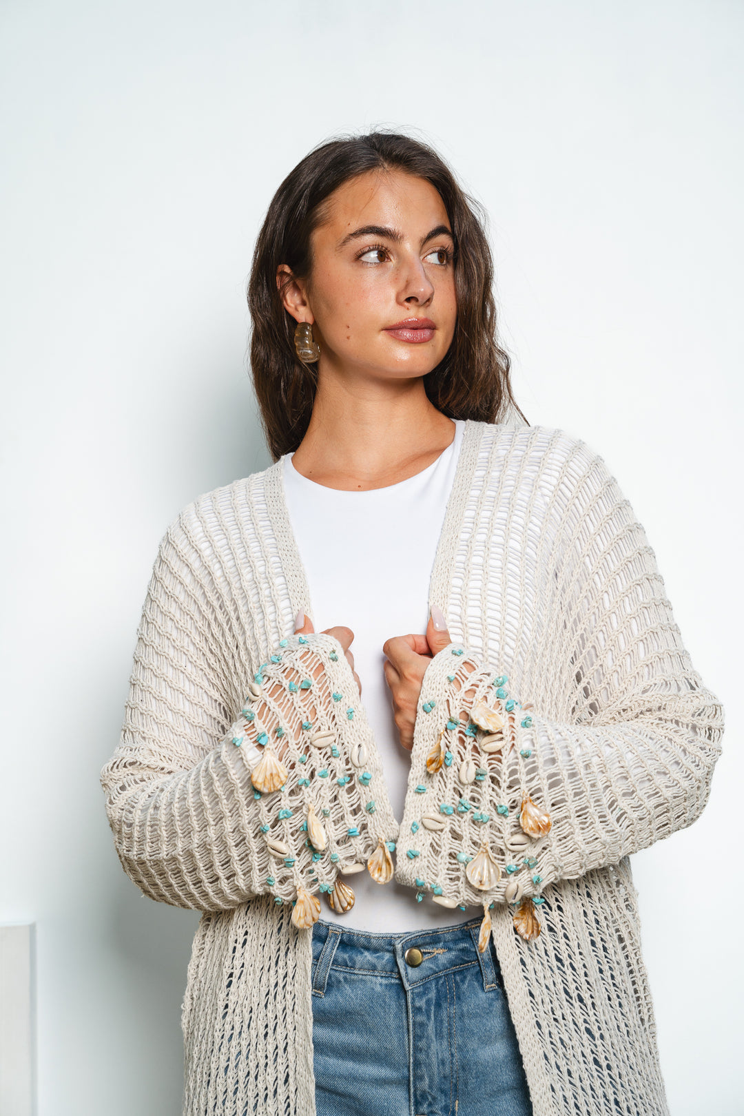 The Shell Trim Kimono