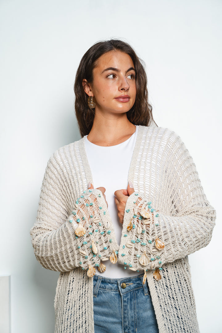 The Shell Trim Kimono