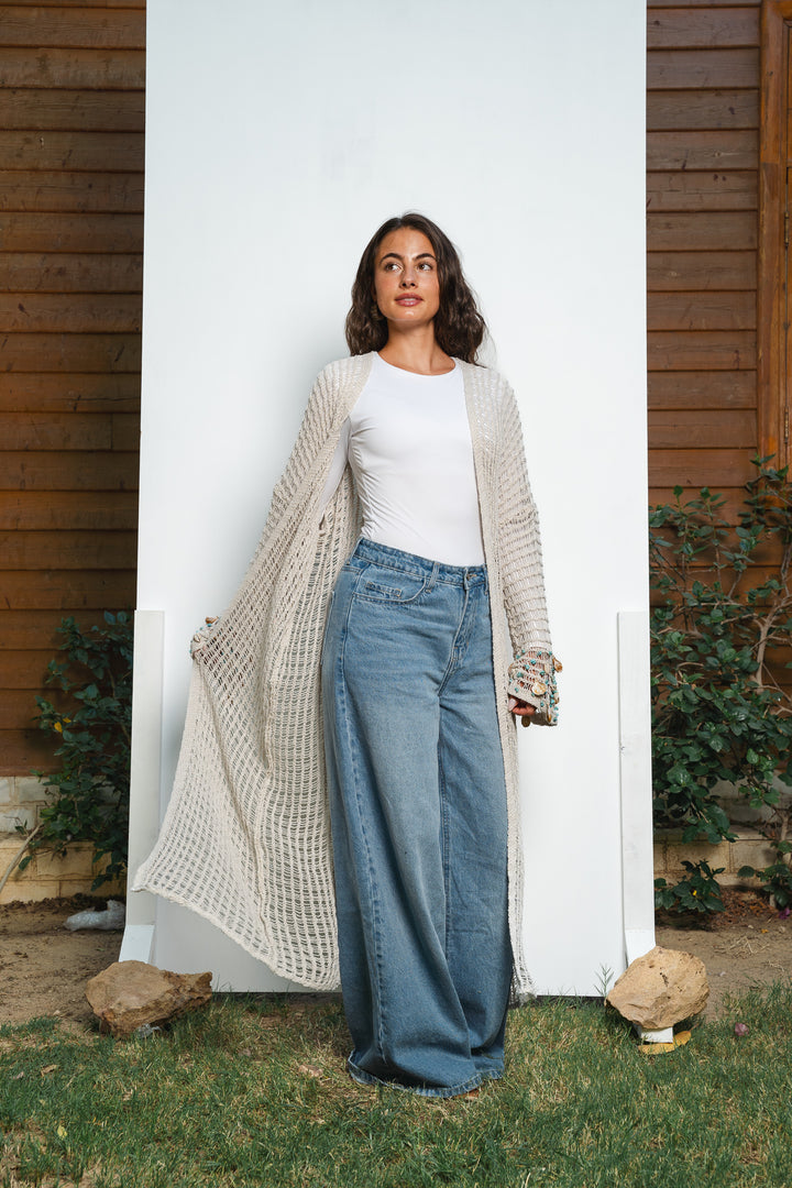 The Shell Trim Kimono