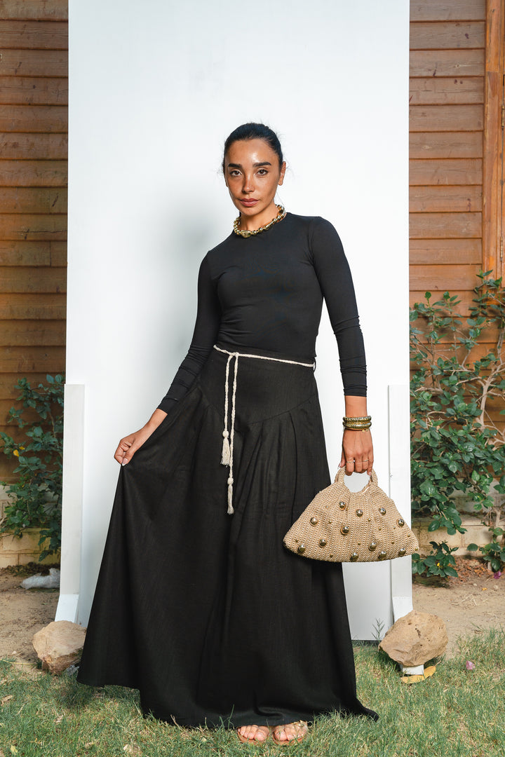 The Braided Waist Skirt