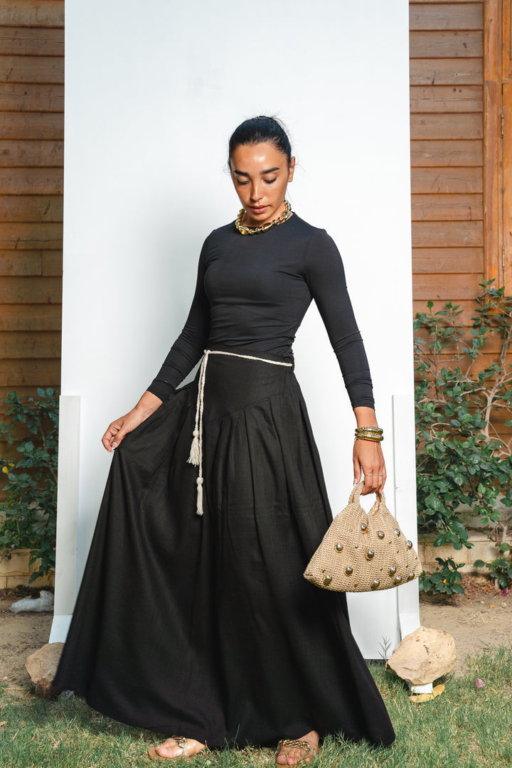 The Braided Waist Skirt