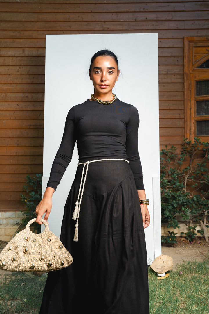 The Braided Waist Skirt