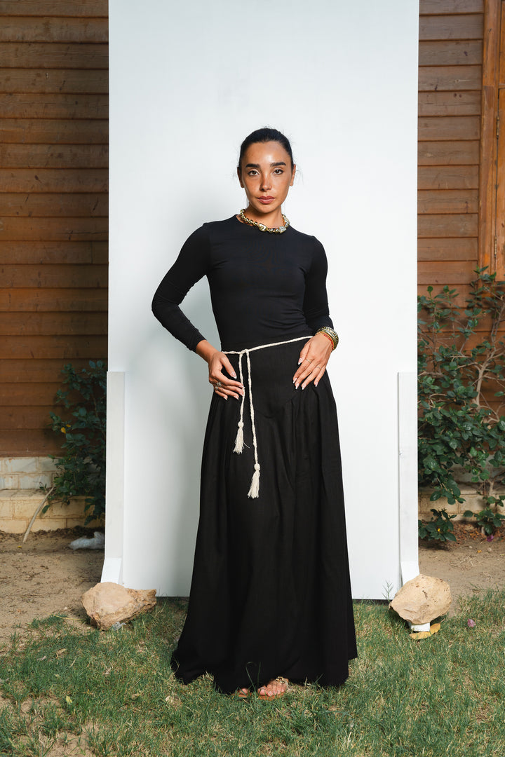 The Braided Waist Skirt