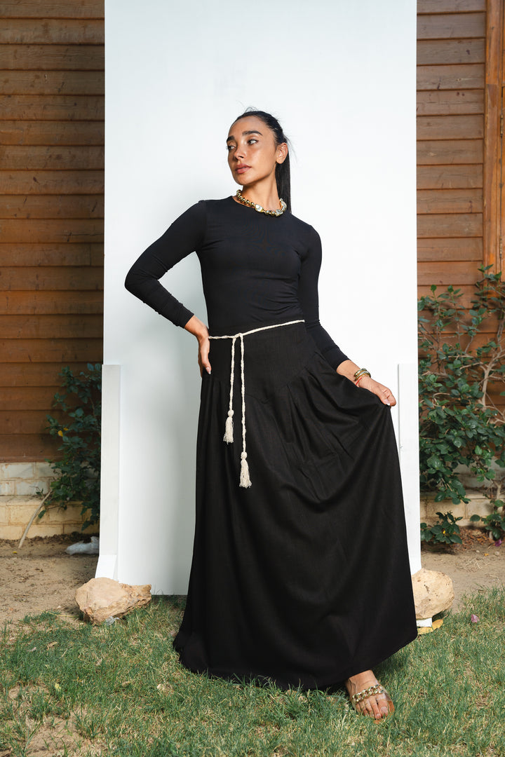 The Braided Waist Skirt