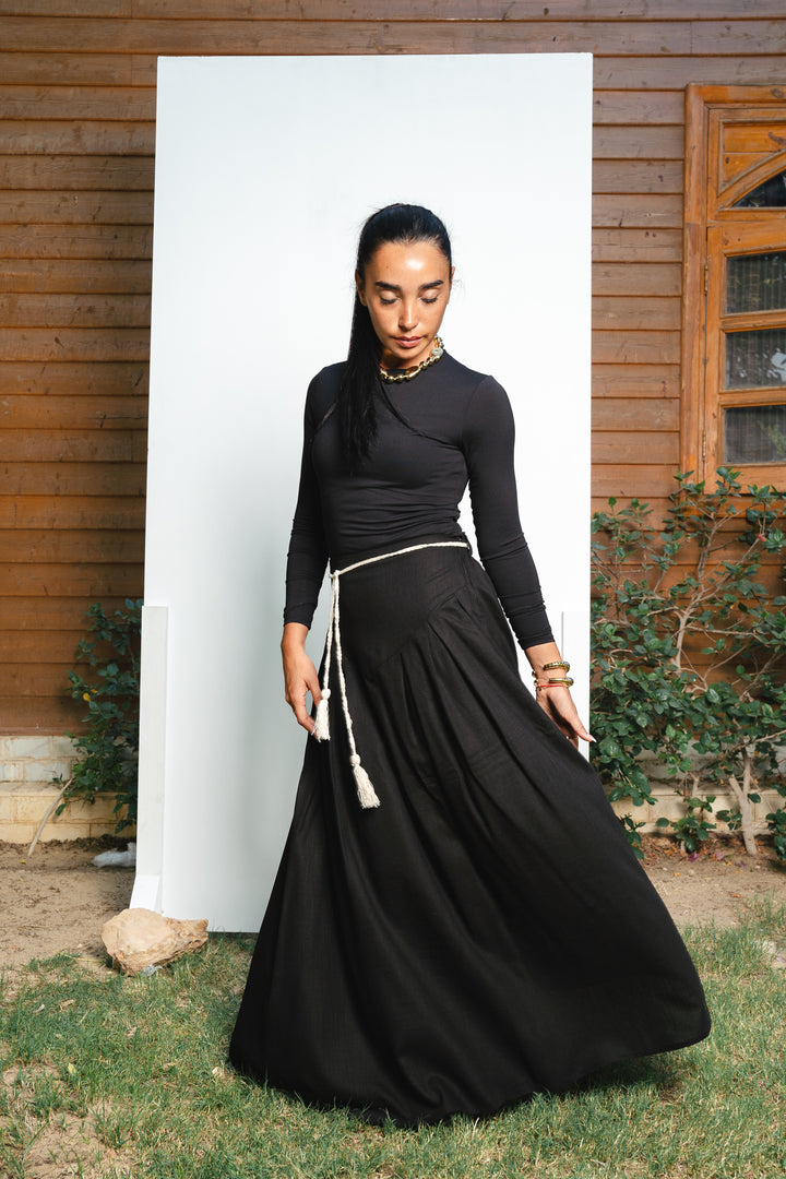 The Braided Waist Skirt