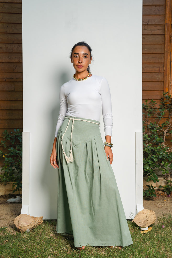 The Braided Waist Skirt