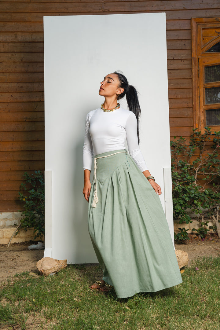 The Braided Waist Skirt