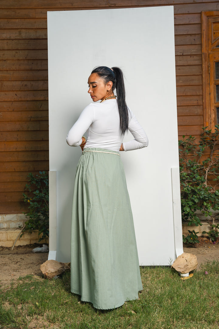 The Braided Waist Skirt