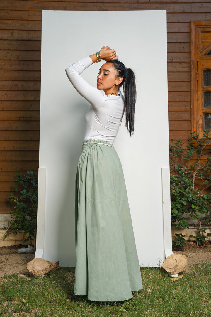 The Braided Waist Skirt