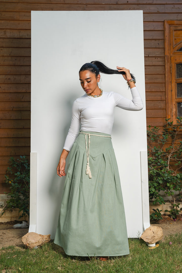 The Braided Waist Skirt