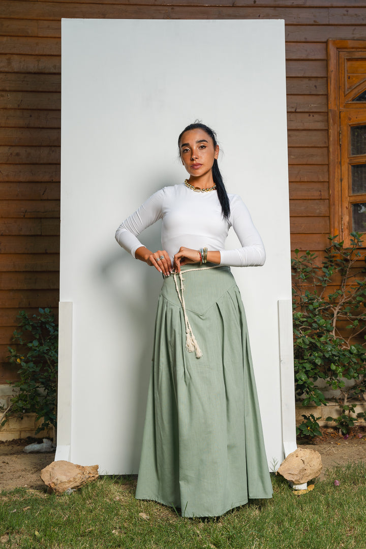 The Braided Waist Skirt